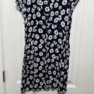 GAP Navy Blue Floral Dress